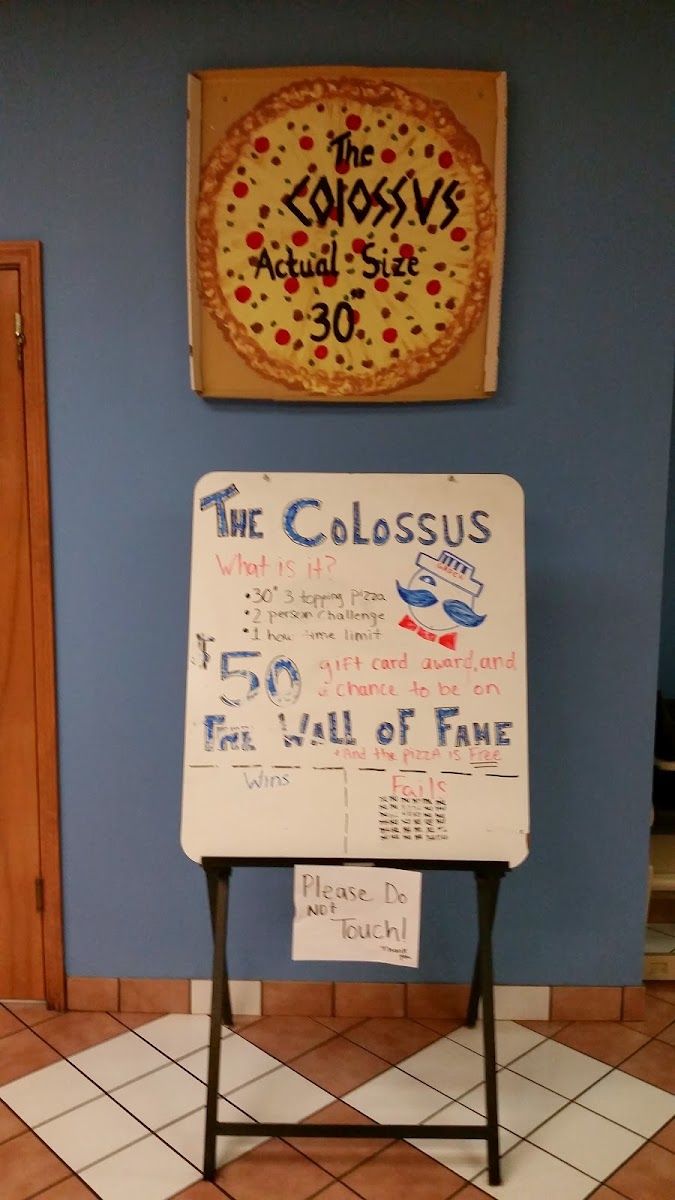 Menu Greek Tony's Pizza & Sub Shop-1